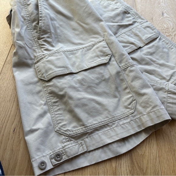 TOMMY HILFIGER VINTAGE LATE 90's CARGO SHORTS BEIGE - 32 - Picture 13 of 14